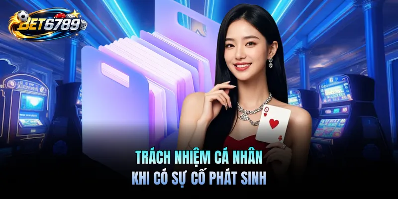 Miễn Trừ Trách Nhiệm BET6789 - Quy Định Pháp Lý Cần Nắm 3 Trách nhiệm cá nhân khi có sự cố phát sinh